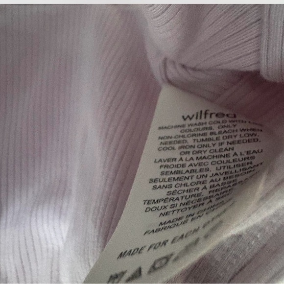 Wilfred Lavender Ribbed Top - Picture 3 of 4
